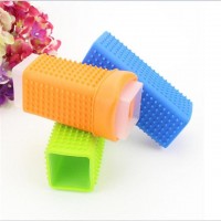 Pet Hair Remover Lint Brush Silicone Pet Grooming Brush