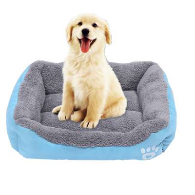 2020 HAOJI Selling modern simple cute design  pet beds pet beds accessories washable dog bed cama de perro cama para mascotas