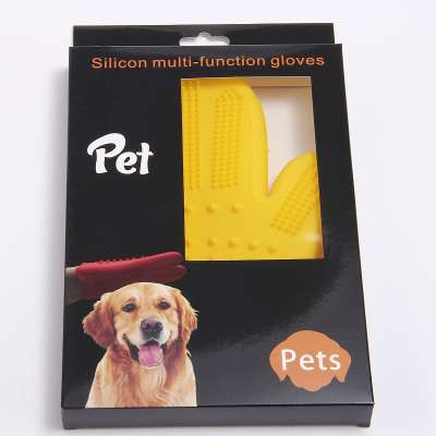 Brush Comb Washing Cleaning Groomist Nail Clipper Drying Showering Bathing Poop Guantes de ducha para  Pet Shower Gloves