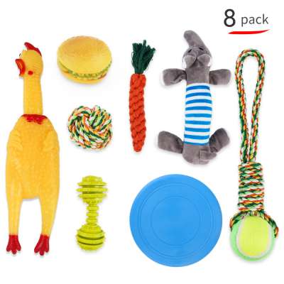 10 pack teeth cleaning ball hide and seek plush organic treat canvas sex cartoon dog toy brinquedo de cachorro