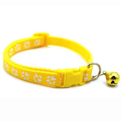 new design pet collar and leash nylon cotton slave shock  custom  with logo spiked  rhinestone gold buckle dog collar